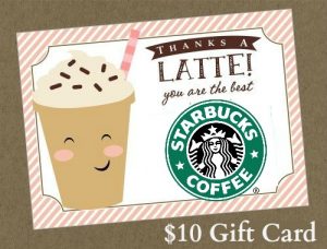 Starbucks Gift Card | A & R German Motors